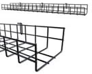 Under Desk Cable Organizer 14 Inch Wire Tray | Table Cord Management Basket | Desk Cable Raceway (2 Pack)