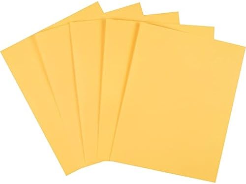 Staples Pastel Colored Copy Paper 8 1/2-Inch x 11-Inch Goldenrod Ream