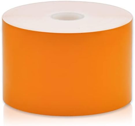 Orange Premium Vinyl Labeling Tape for SafetyPro and Duralabel 300 Printers, SafetyPro Brand 3" x 150'