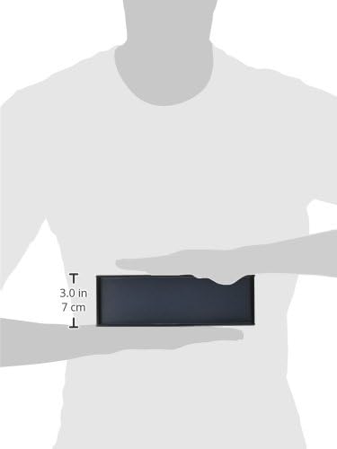 Displays2go (Set of 5) Curved Office Business Door Sign Holder - Curved Door Sign for Vertical or Horizontal Mount - Aluminum Frame Signage - Black (WCSBK852)