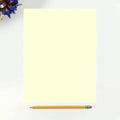 Colored Copy Paper, 20 LB (75 GSM) 8.5 X 11, 500 Sheets (Ivory)