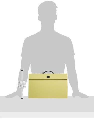 Smead Portable Expanding File Box, 19 Pockets, Blank Tabs, Printed Labels, Latch Closure, Legal Size, Blue (70806)