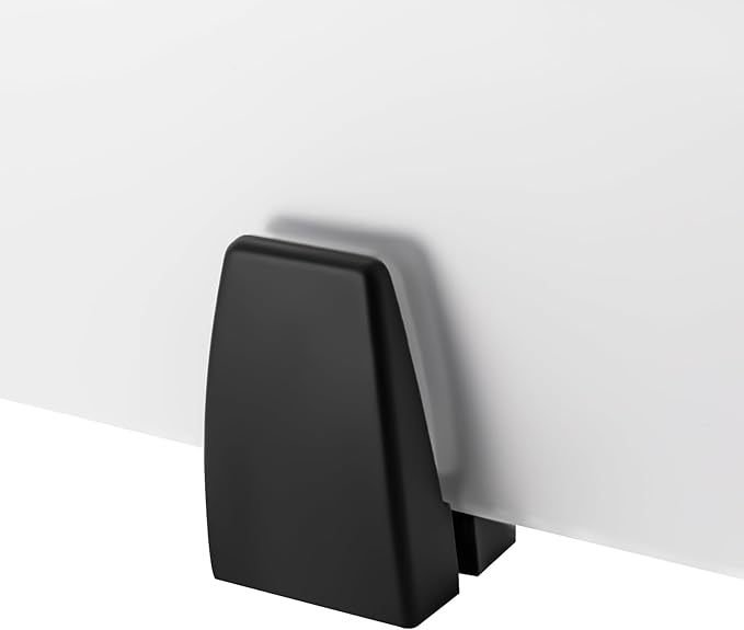2 Pack Desk Privacy Panels,Modern Dual Frosted Plexiglass 24 x 18 inch Desk Privacy Panels,Acrylic Cubicle Desk Dividers,Office Partitions (24 in x 18 in)