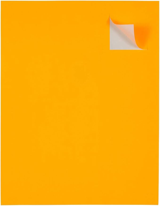 JAM PAPER Product & Container Labels - Square - 2 x 2 - Neon Orange - 120/Pack