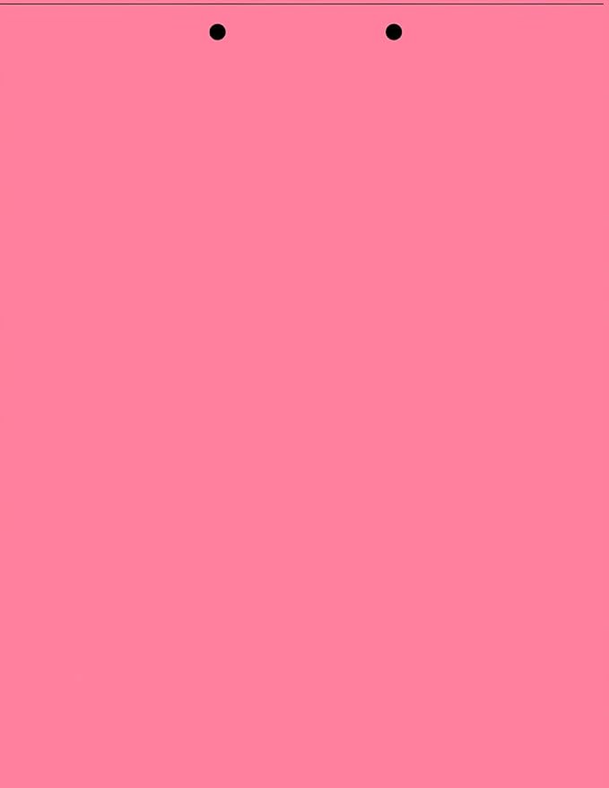 Limited Papers(TM) Writing Copy and Printing Paper, 8.5" x 11", 2 Hole Top-Punched, 20 Pound Text, 500 Sheets Per Ream. (2500, Cherry)