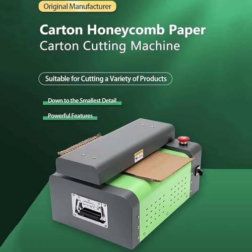 High-Speed Paper Shredder Machine for Cardboard & Kraft Paper, Crinkled Honeycomb Cutting, Expanding Cushion, Heavy-Duty, Efficient Waste Disposal Solution