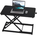 Standing Desk Converter Adjustable Height,Keyboard Riser for Stand Up Desk Riser,Computer Keyboard Stand for Desktop,Ergonomic Sit Stand Workstations for Home Office Black Size 23.6 Inch