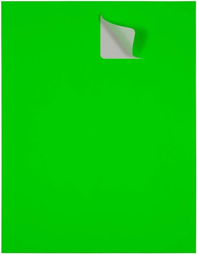 JAM PAPER Shipping Address Labels - Standard Mailing - 2 x 4 - Neon Fluorescent Green - 120/Pack