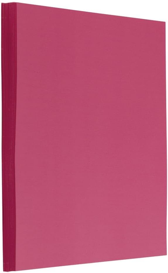 JAM PAPER Colored 24lb Paper - 90 gsm - 8.5 x 11 - Ultra Fuchsia Pink - 50 Sheets/Pack