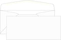 Aimoh #10 White Envelopes, 1000 Count – 24 LB Premium Paper – Regular Gummed Seal – Standard 4-1/8” x 9-1/2” Business Envelopes – For Letters, Invoices, Statements & Office Mailings