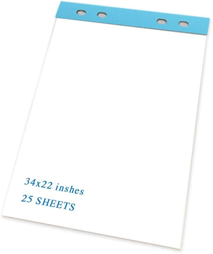 BIBOC Mobile Dry Erase Board – 40x28 inches Magnetic Portable Whiteboard Stand Adjustable Easel White Board Flipchart Easel Board with 25 Sheets Paper Pad 1 Eraser, 2Markers