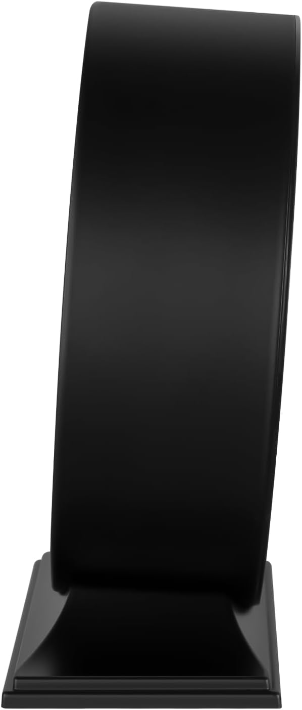 4.5" Antique Retro Analog Alarm Clock, Small Silent Bedside Desk Clock with Manual Light, Battery Operated, Snooze, for Living Room, Bedroom, Bedside, Desk(Black)