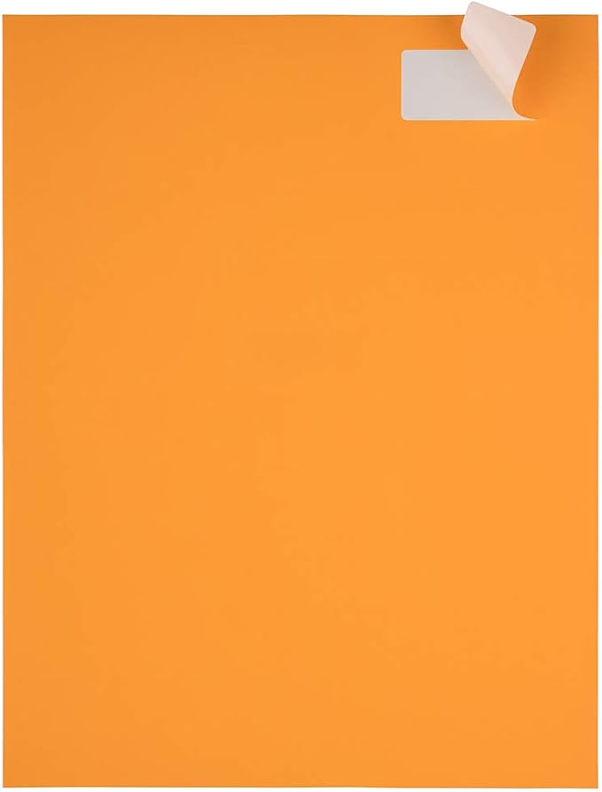 JAM PAPER Return Address Labels - Standard Mailing - 1 x 2 5/8 - Neon Orange - 120 Shipping Labels/Pack