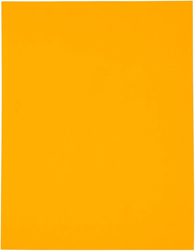 JAM PAPER Product & Container Labels - Square - 2 x 2 - Neon Orange - 120/Pack