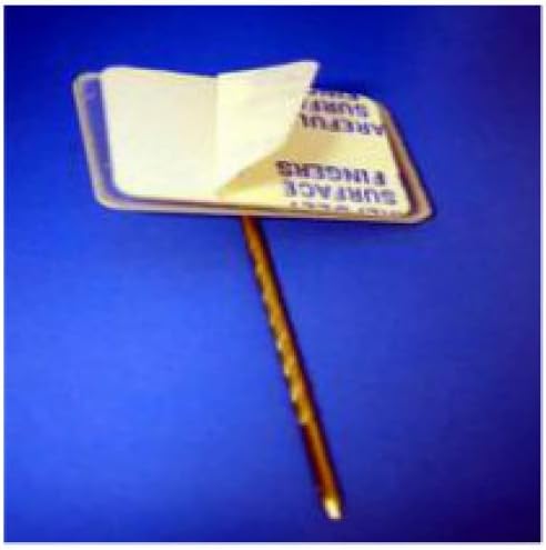 Altavista Signs - Office Sign Holder v60 mm x 16" Black– Wall/Door Mount Nameplate