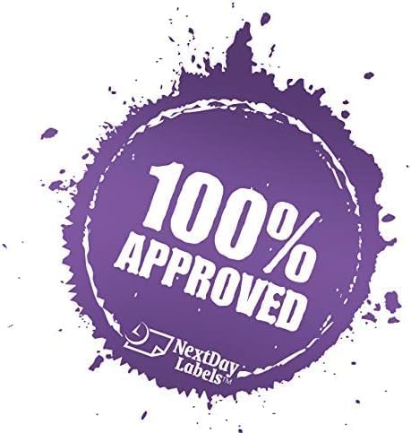 8-1/2 x 11" Neon Color High Light Fluorescent Labels for Laser & Inkjet Printer (Orange Fluorescent, 4 x 5" - 4 Per Page | 100 Labels)