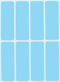 Royal Green Rectangular Sticker Color Coded Write on Labels for Organizing, Moving, & Mailing, 3x1 inch Stickers Writable Labels & Tags for Home, Office, and School Projects, 400-Pack (Light Blue)
