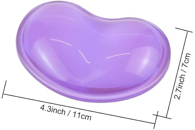 Gel Keyboard & Mouse Wrist Rest Set - Keyboard Wrist Rest Pad & Mouse Support for Office Gaming Pad Computer Laptop Ergonomic Comfortable Pain Relief- Pad Set (Mouse Support Set)