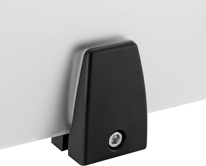 2 Pack Desk Privacy Panels,Modern Dual Frosted Plexiglass 24 x 18 inch Desk Privacy Panels,Acrylic Cubicle Desk Dividers,Office Partitions (24 in x 18 in)