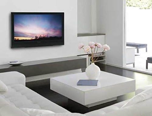 Ultra Slim Tilt TV Wall Mount Bracket for Panasonic PLCD42HDA 42" High Definition LCD Monitor - Low Profile 1.7" from Wall, 12° Tilt Angle, Easy Install for Reduced Glare!