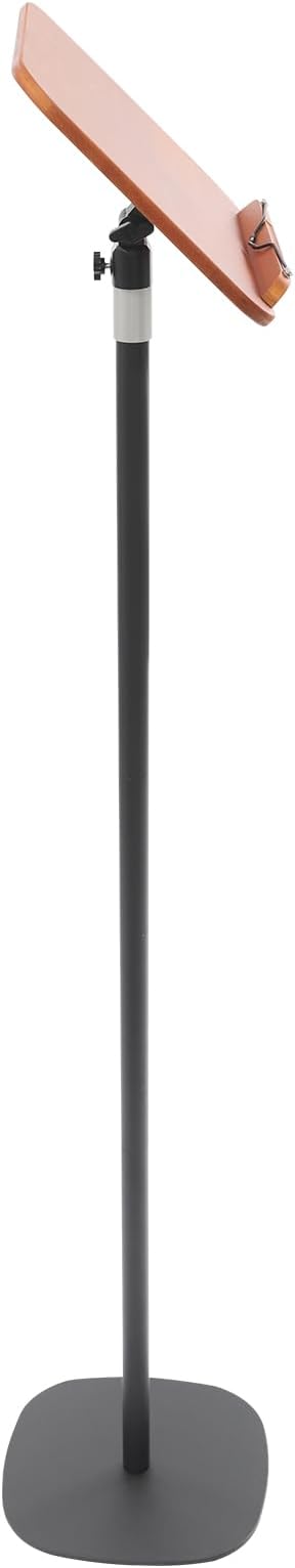 Sheet Music Stand & Desktop Book Stand, Music Book Holder Stand,Wooden Portable Sheet Music Table Stand Height Adjustable from 31.5-66.9in with Book Stand Support