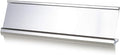 2" x 8" Aluminum Office Desk Nameplate Sign Holder (Silver) 1 Pack