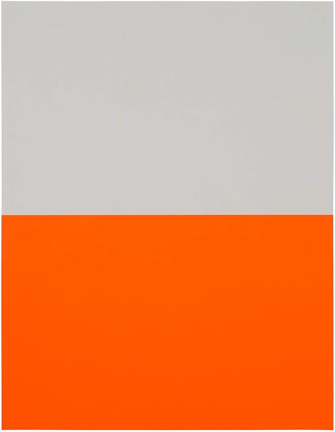 JAM PAPER Shipping Labels - Half Page - 5 1/2 x 8 1/2 - Neon Deep Red/Orange - 50/Pack