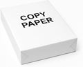 White Standard Injket Copy Paper, 8.5 x 11 inches, 500 Sheets, 92 Bright