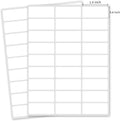 Yeachlaing 0.6×1.5 Inch Removable Blank Freezer Labels,Water/Oil/Tear Resistant/Ink Won't Smudge No Residue (405 pcs,1 Bag)