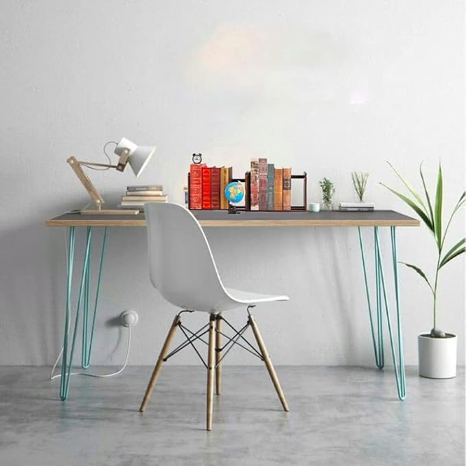 Desktop Bookshelf Expandable Desktop Organizer Counter Bookcase Desk Storage Organizer Display Shelf Rack for Office Supplies, Kitchen,Bathroom (Brown, 13.2“-24.4")