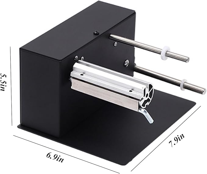 Automatic Label Rewinder Machine, 110V Speed Adjustable Automatic Label Rewinder Machine Two-Way Rewinding for 180mmLabel Rolls