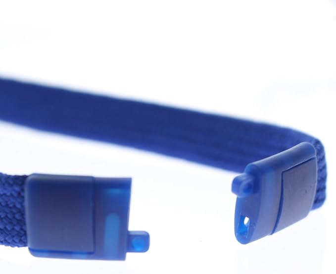 Specialist ID Bulk 25 Pack - Heavy Duty Breakaway Lanyards for Keys and ID Badges with Key Chain Split Ring - Break-Away Clasp and Keychain Keyring/Badge Holder Attachment (Royal Blue)…