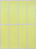 Royal Green Rectangular Sticker Color Coded Write on Labels for Organizing, Moving, & Mailing, 3x1 inch Stickers Writable Labels & Tags for Home, Office, and School Projects, 400-Pack (Pastel Yellow)