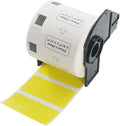 BETCKEY - Small Address/Barcode Labels Replacement for Brother DK-1209 (2.4 in x 1.1 in), Compatible with Brother QL Label Printers [1 Rolls/800 Labels, Yellow]