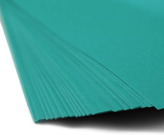 JAM PAPER Colored 24lb Paper - 90 gsm - 8.5 x 11 - Sea Blue Recycled - 500 Sheets/Ream