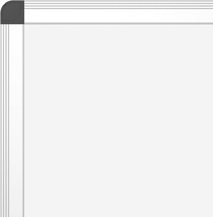 VIZ-PRO Dry Erase Board/Magnetic Whiteboard, 96 x 48 Inches, Large Wall Mounted Board for School Office and Home 8' x 4'