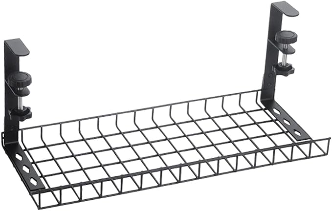 Cable Management under Desk Tray Adjustable Carbon Steel Cable Raceway for Kitchen