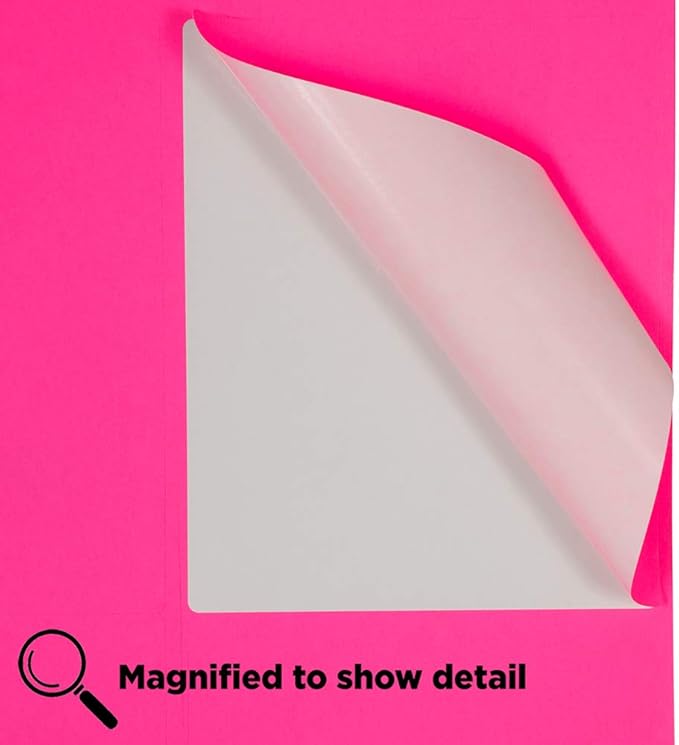 JAM PAPER Shipping Address Labels - 4 x 5 - Quarter Page/Extra Large - Neon Pink - 120/Pack