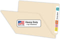 End Tab File Folders for Medical Records, Doctor Stuff, 11pt Manila Reinforced Tab Letter Size USA Made, Box of 100