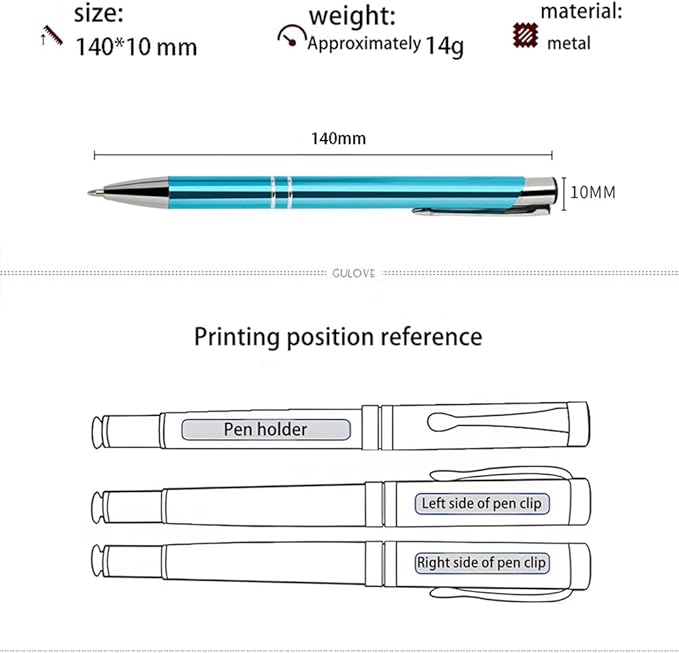 Yucold Customized ballpoint pens in bulk, personalized ballpoint pens with free engraving, for use in companies, enterprises, graduation anniversaries (Off White,26)
