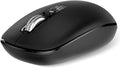 Wireless Bluetooth Silent Mouse for Laptop Mac, Multi-Device One-Click Switch, 4-Way High-Speed Metal Rollers, Adjustable DPI, Full-Size Ergonomic for Computer, iPad, Tablet, MacBook