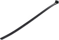 StarTech.com 10"(25cm) Reusable Cable Ties - 1/4"(7mm) Wide, 2-1/2"(65mm) Bundle Dia. 50lb(22kg) Tensile Strength, Releasable Nylon Ties, Indoor/Outdoor, 94V-2/UL Listed, 100 Pack - Black, TAA