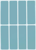 Royal Green 1x3 inch Labels Stickers Rectangular Light Blue Color Sticker - 800 Pack