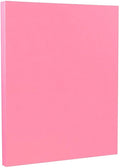JAM PAPER Colored 24lb Paper - 90 gsm - 8.5 x 11 - Ultra Pink - 50 Sheets/Pack