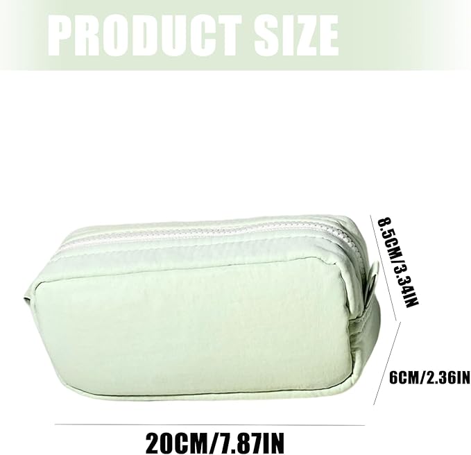 Portable Pen Bag School Pencil Organizers Large Capacity Case For Erasers Markers Scissors Storage Bag Simple Portable Pouch Box For Student