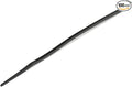 StarTech.com 4"(10cm) Cable Ties - 1/16"(2mm) Wide, 7/8"(22mm) Bundle Diameter, 18lb(8kg) Tensile Strength, Nylon Self Locking Zip Ties with Curved Tip - 94V-2/UL Listed, 100 Pack - Black, TAA