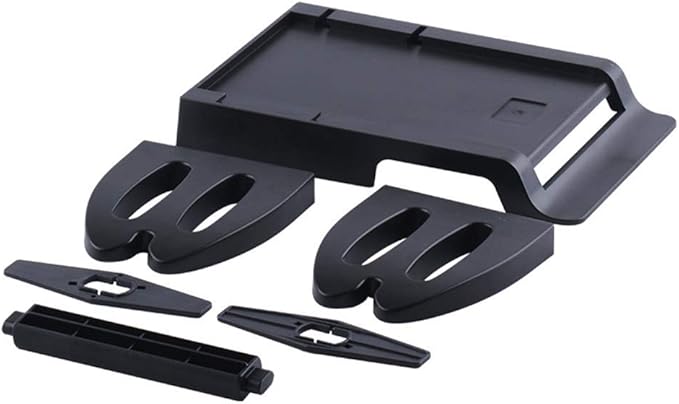 Thermal Label Holder for Rolls and Fan-Fold Labels Great for Desktop Thermal Printers Label Holder Black