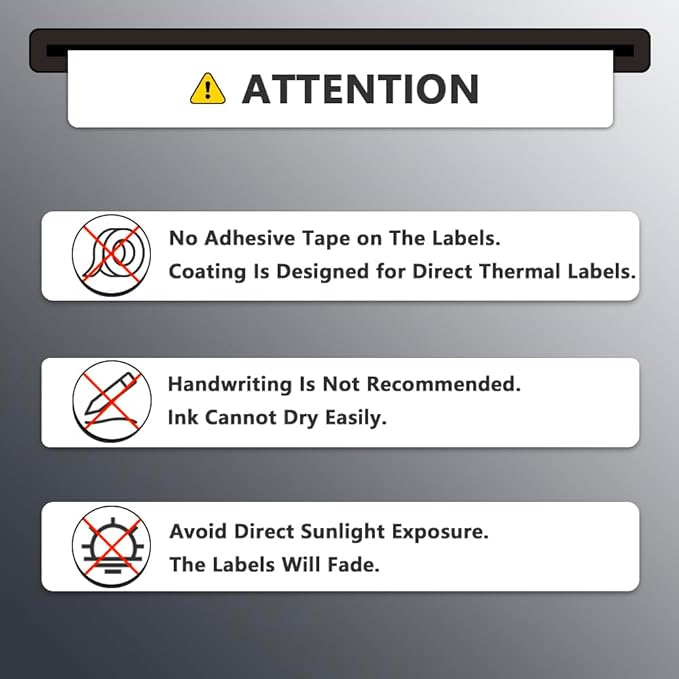 BETCKEY - 4" x 5" (102 mm x 127 mm) Large Shipping & Multipurpose Labels Compatible with Zebra & Rollo Label Printer,Premium Adhesive & Perforated [6 Rolls, 2100 Labels]