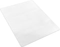 SHAREWIN Office Chair Mat for Carpet Floors, 47" x 59" Clear Desk Chair Mats for Low Pile Carpeted Protector, Sturdy PVC Computer Chair Mats Anti-Slip and Easy to Clean for Home & Office