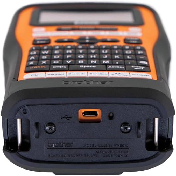 Brother PT-E560BTBP Contractor Kit: P-Touch Handheld Industrial Label Printer with Bluetooth & Dual Auto-Cutter Plus 6 Tapes (up to 24mm Labels)